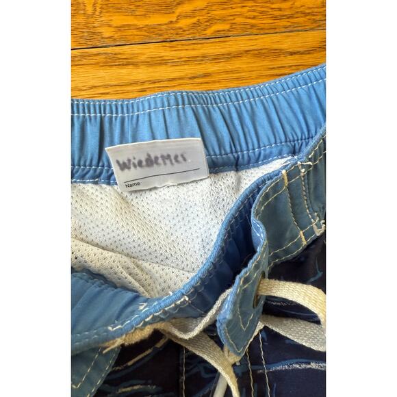 Hanna Andersson Boys' Shark Swim Trunks Size 5 - Picture 4 of 5